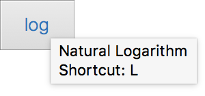 Log Button With Tooltip
