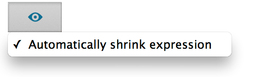Auto Shrink Menu