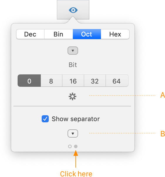 Bitwise Format Options Annotation
