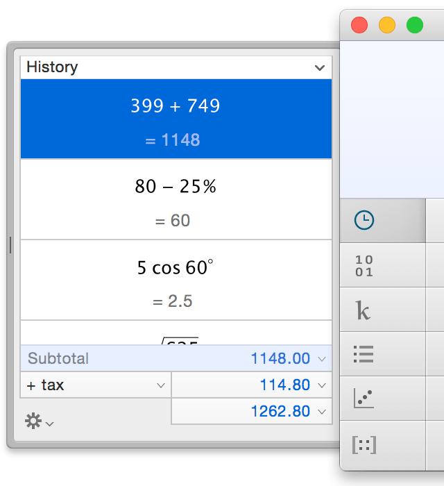 History With Tax